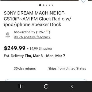 Sony dream machine like new, great deal!